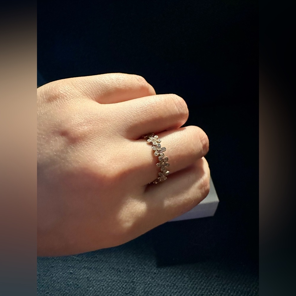 Pandora Daisy Flower Ring